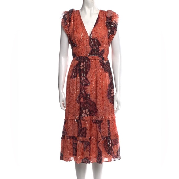 Ulla Johnson midi dress size 4. SOLD - Picture 1 of 7